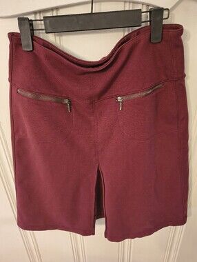 Athleta Maroon Mini Skirt